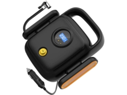 Compresor De Aire Portátil Con Manómetro, Inflador Eléctrico Para Camiones, Compacto Y Silencioso.