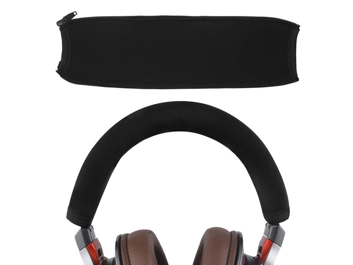 Diadema Linjou Compatible Con Auriculares Ath-msr7 Y Ath-msr7gm / Diadema De Neopreno Negro