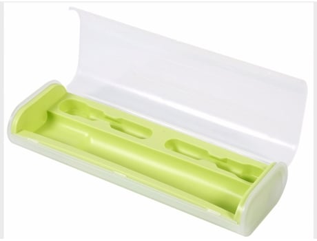 Estuche de viaje de plástico Bolsa de transporte compatible con Braun Oral-B Pro 1000 / Vitality / Pro-Health Precision Power Cepillo de dientes el...