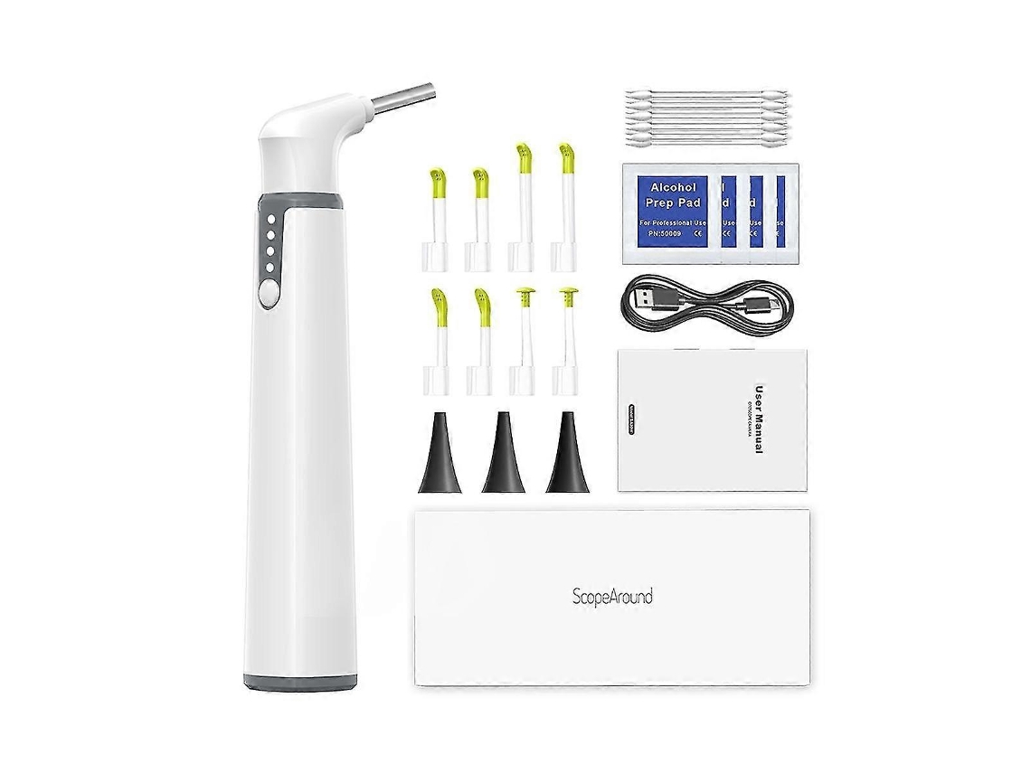 Otoscopio visual WiFi SA39W para limpieza de cerumen, nariz y dientes