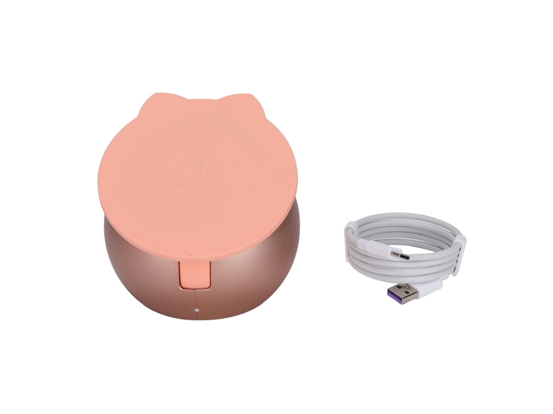 Base De Carregamento Sem Fio Magnético 15w Para Magsafe E Iphone 12 Series Rosa Com Apoio Ajustável