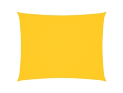 Maison Exclusive - Toldo De Vela Rectangular Tela Oxford Amarillo 3x4,5 M
