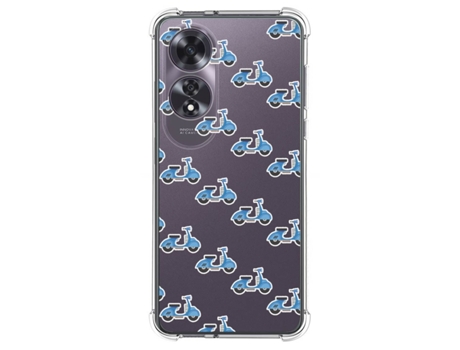Funda Diseño Scooter para Oppo A60 4G TUMUNDOSMARTPHONE Silicona Multicolor