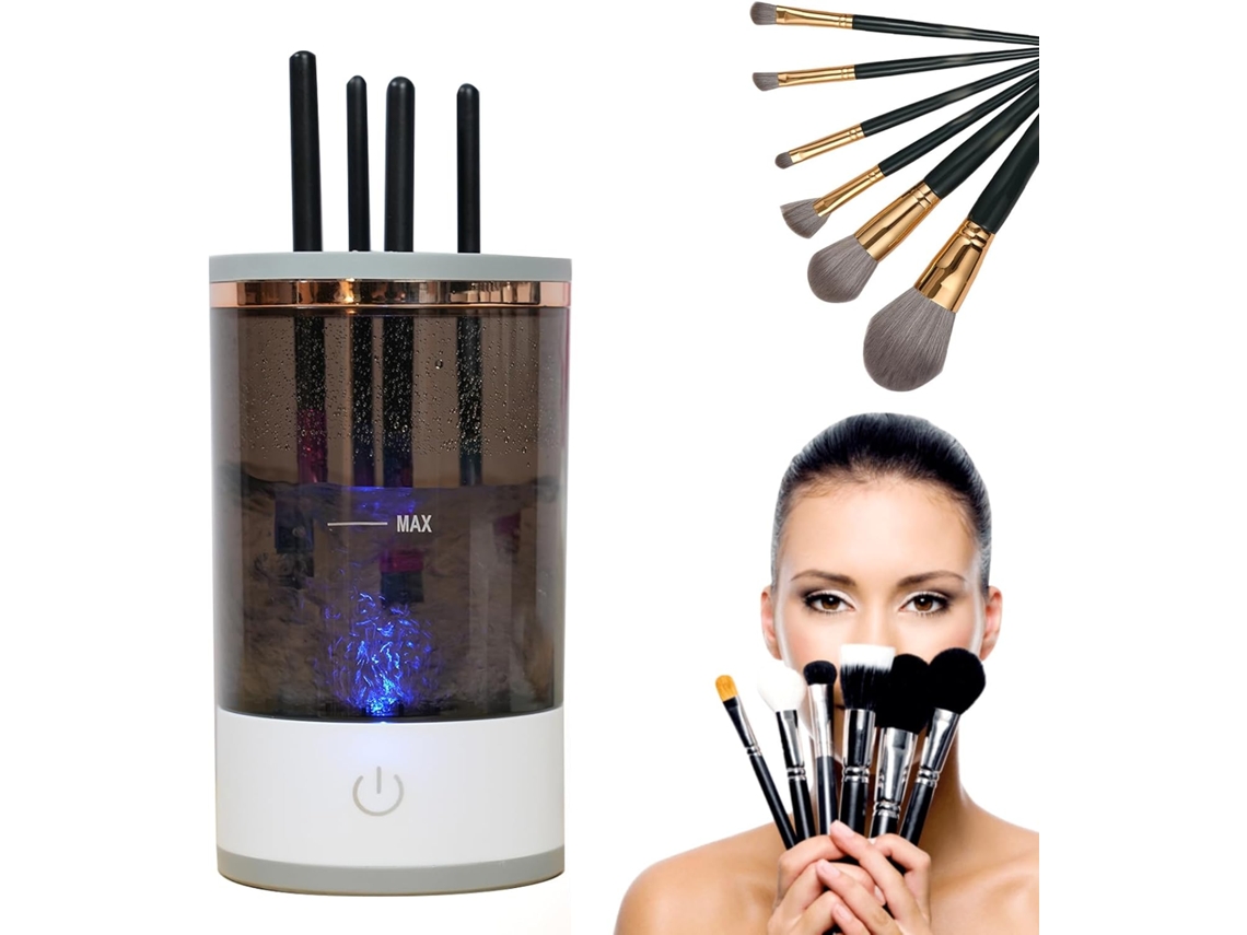 Máquina Eléctrica De Limpieza Cepillos De Maquillaje, Automática