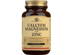 Complemento Alimentar SOLGAR Cálcio Magnésio Plus Zinco (250 comprimidos)