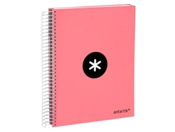 Cuaderno LIDERPAPEL Série Antartik 100g/m² Rosa (A5)