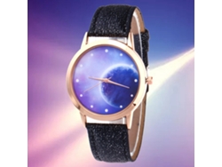 Reloj De Pulsera De Cuarzo Para Mujer, Elegante, Informal, A La Moda, Ideal Para Regalar (negro).