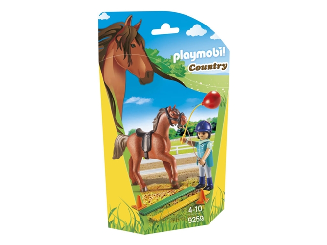 PLAYMOBIL Country: Terapeuta de caballos - 9259 (Edad Mínima: 4)