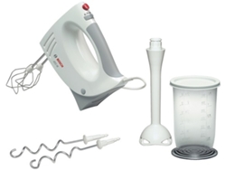 Batidora Amasadora + Accesorios BOSCH MFQ-3540 (450 W - Gris y Blanco)