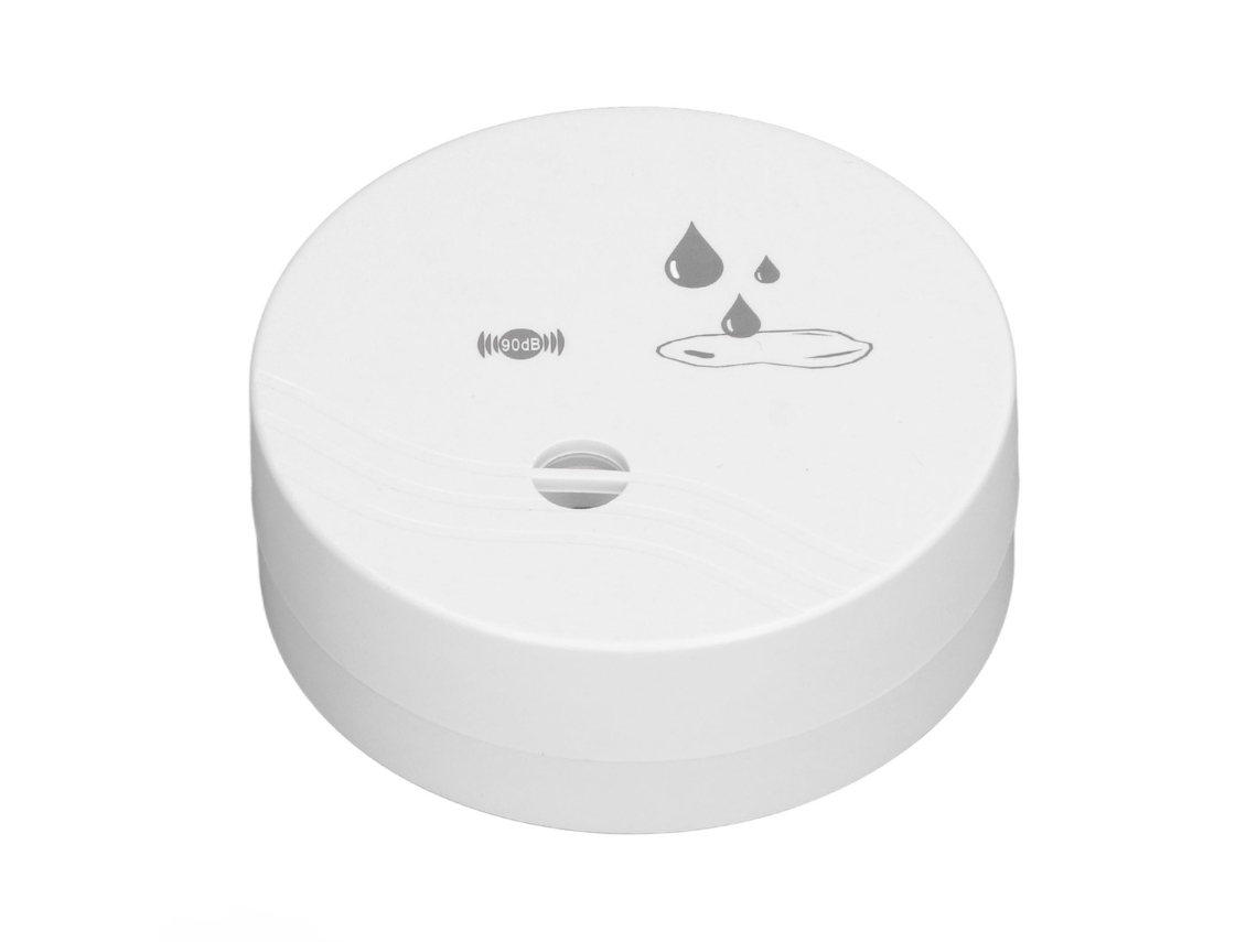Detector De Fugas De Agua Con Alarma, 100 Db, Sensor Impermeable Para Baño Doméstico.