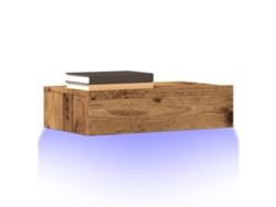 Mueble de TV | Mueble de TV | Mueble de TV con luces LED 60x35x15,5 cm Madera Vieja