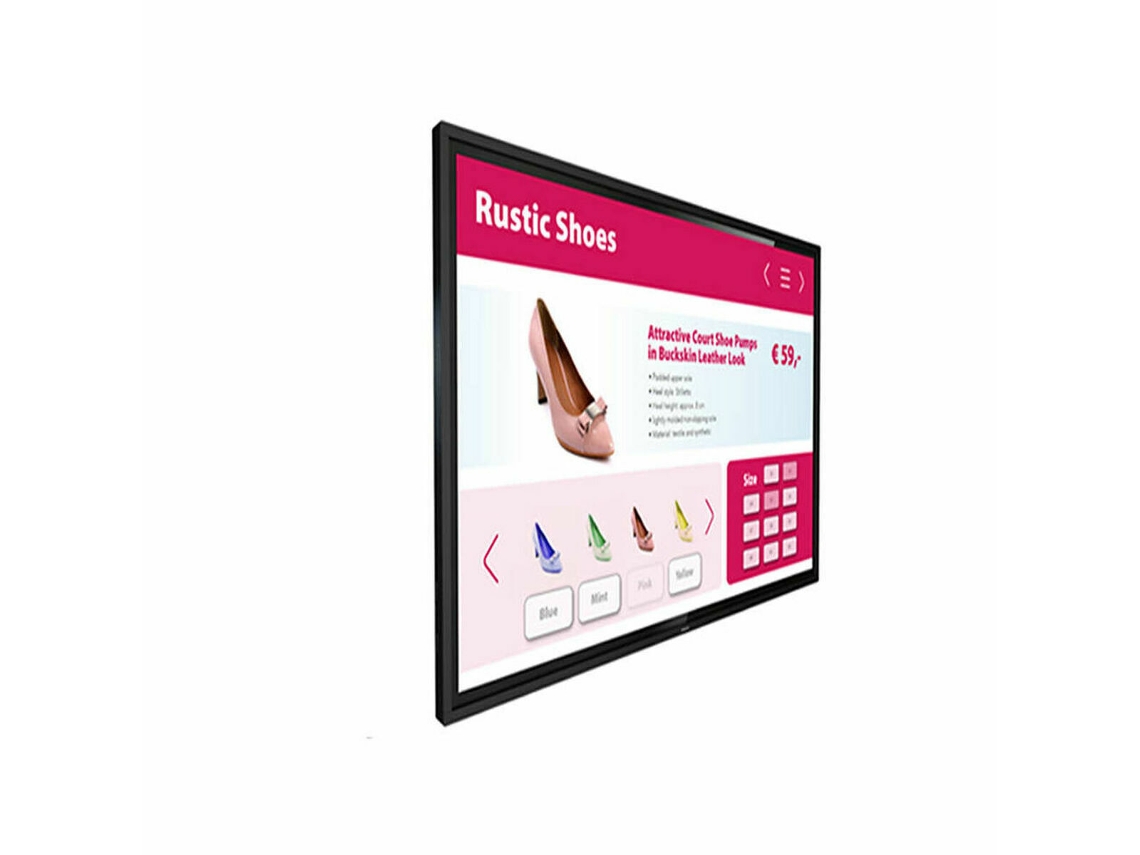 Monitor Videowall PHILIPS 55BDL3452T/00 (Negro - 55" - IPS - 4K Ultra HD - Enchufe EU - 8 ms)