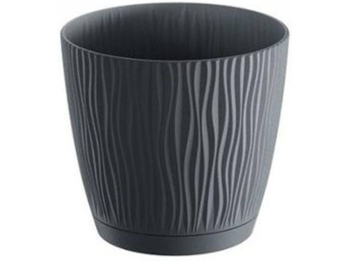 Maceta PROSPERPLAST Sandy P (Gris - 14.9 x 14.9 x 13.9 cm)