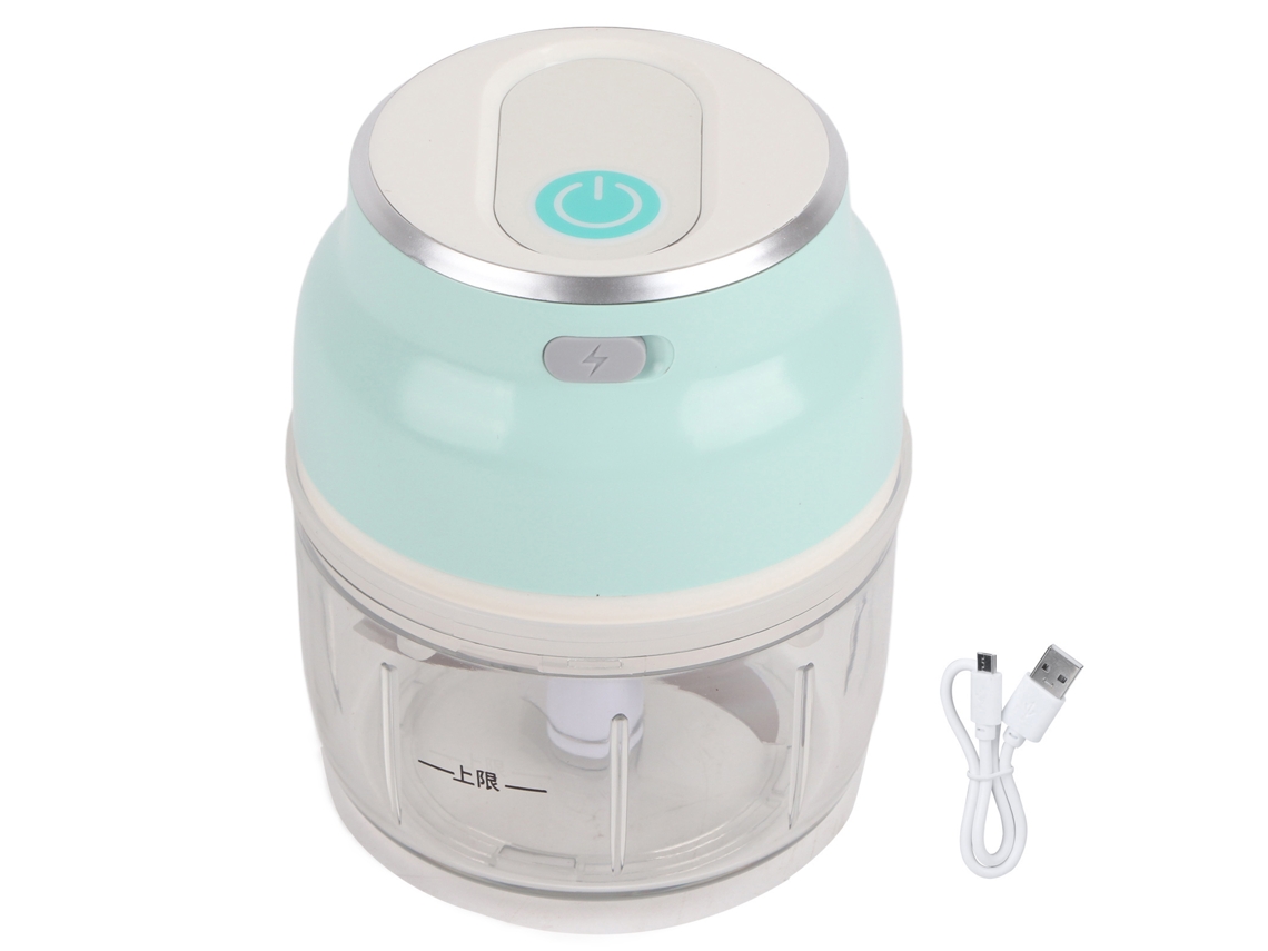 Picadora de ajo eléctrica con carga USB, 150 ml, trituradora de verduras, utensilio de cocina