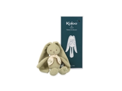 Lindo conejito verde Lapinoo de 25 cm de peluche para regalo Kaloo