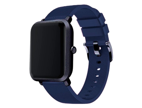 Correa Lisa de Silicona con Hebilla para Garmin Venu 2 Plus Azul Oscuro PHONECARE