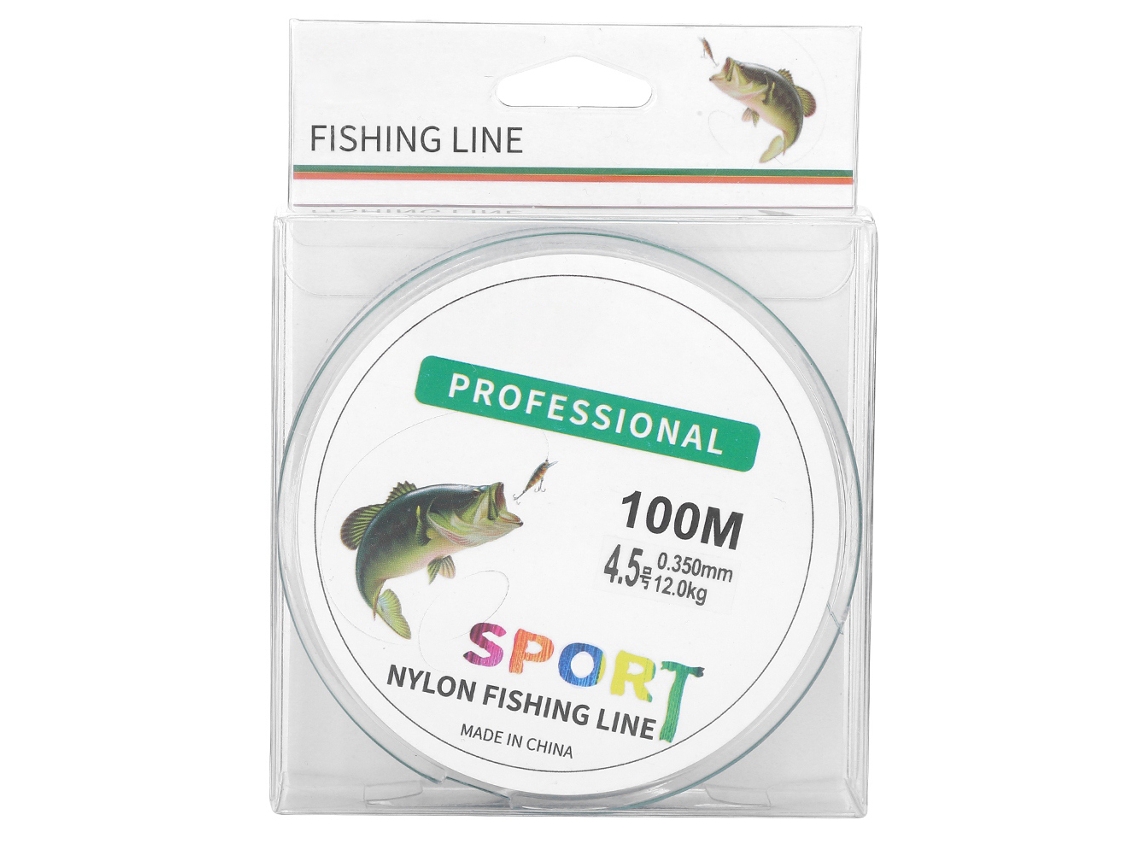 Danu26-hilo De Pesca De Nylon Heng Jia 100m Ultra Resistente Abrasión Verde Claro 4.5