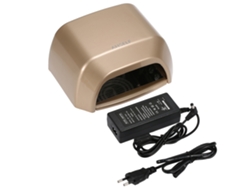 Rebe-lâmpada Secadora De Unhas Anself Pro 40w Ccfl+led 110-240v Para Mãos E Pés, Preta, Plugue Eu