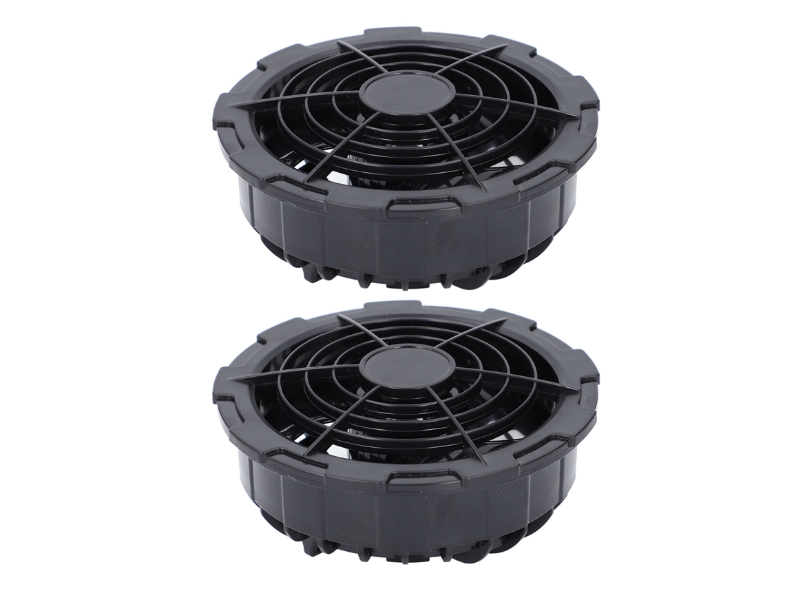 2026velora-2 Piezas Ventiladores Chaqueta Refrigerante 5v 0.6a Usb Motor Sin Escobillas Para Chaquetas De Aire Acondicionado Chalecos De Trabajo
