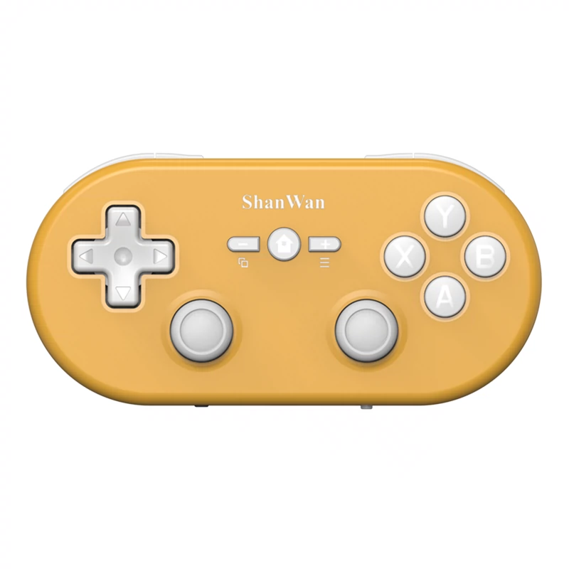 Mini Gamepad MDUG Mountain Bay con controlador Bluetooth Q37 amarillo