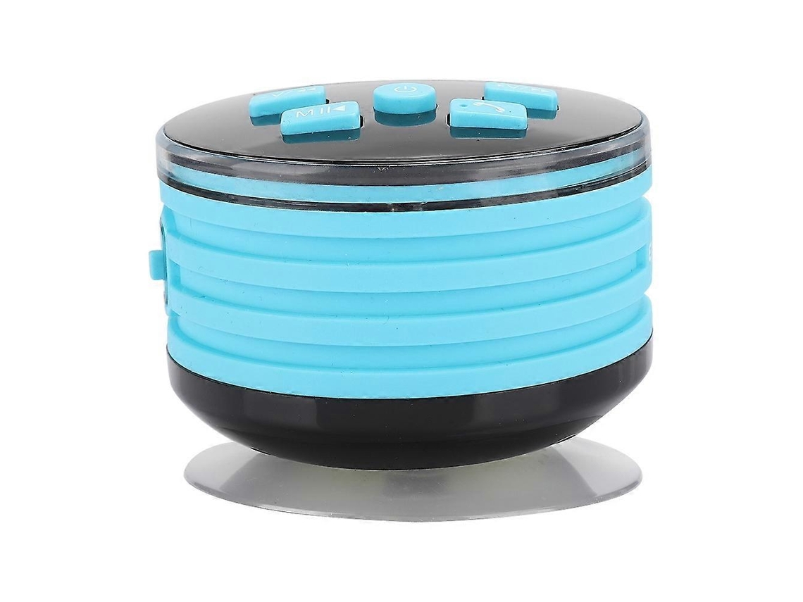 Altavoz Bluetooth portátil Yunzii IPX7 con subwoofer, radio FM, luz de respiración y ventosa