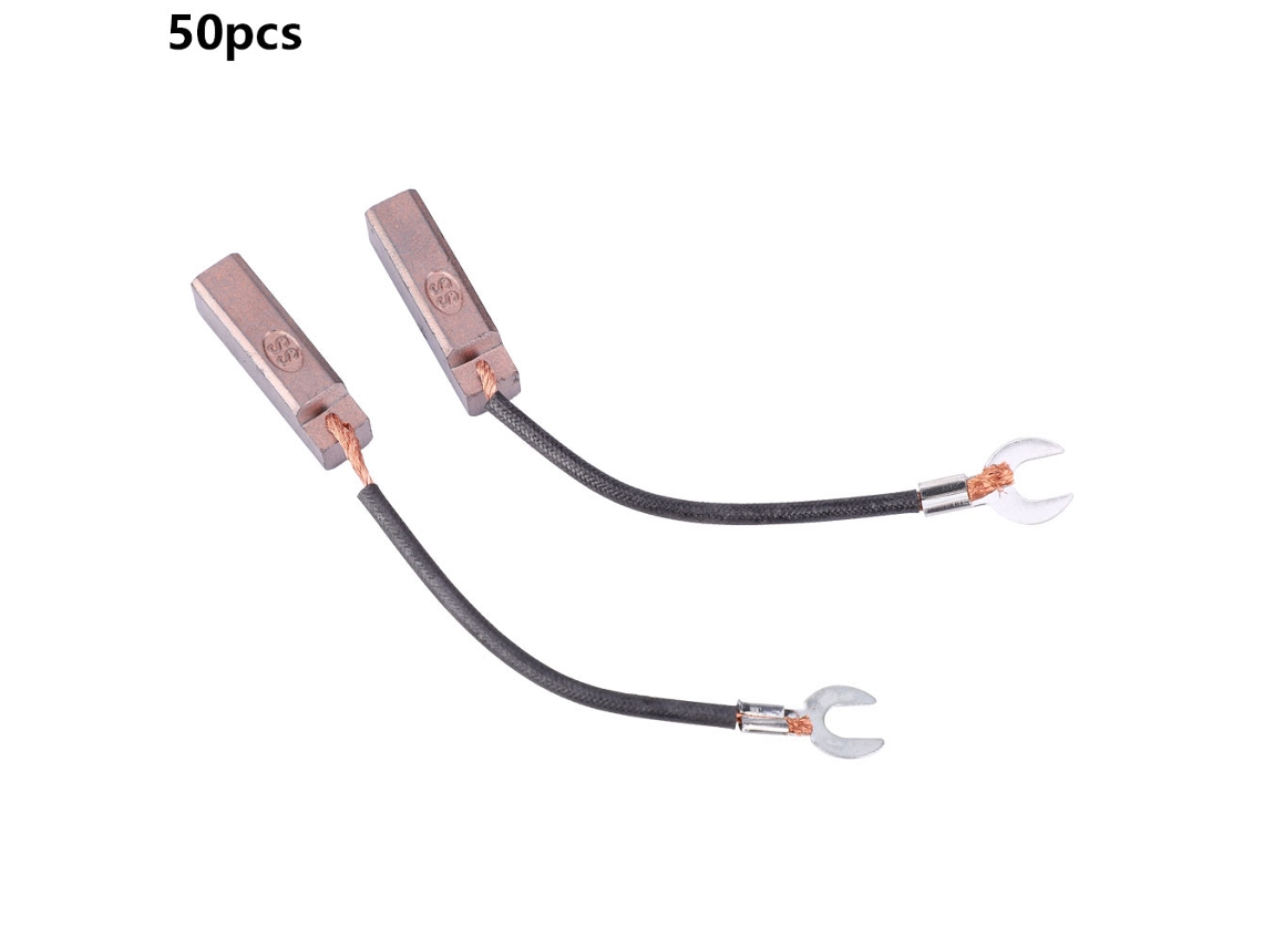 Escobillas de carbón J204 de 8x10x32 mm para generadores y herramientas (sin marca)
