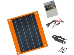 Batería Externa Solar De 16 W Y 18 V Con Tecnología De Carga Inteligente Para Senderismo Y Uso Al Aire Libre.