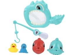 Juguete De Baño Con Palo Y Red, Juguete Acuático Para Niños, Niñas Y Bebés, Color Aleatorio.