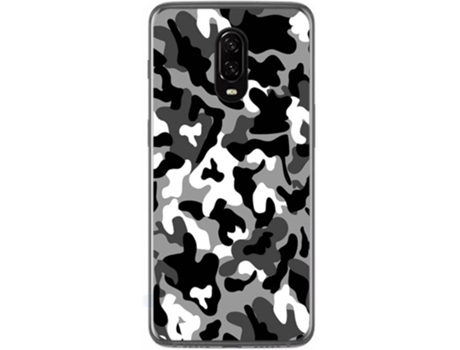 Carcasa OnePlus 6T TUMUNDOSMARTPHONE Snow Camuflaje Multicolor