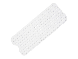 (blanco) Alfombra De Baño Antideslizante E Impermeable, Alfombra De Suelo Para El Hogar, Material De Pvc