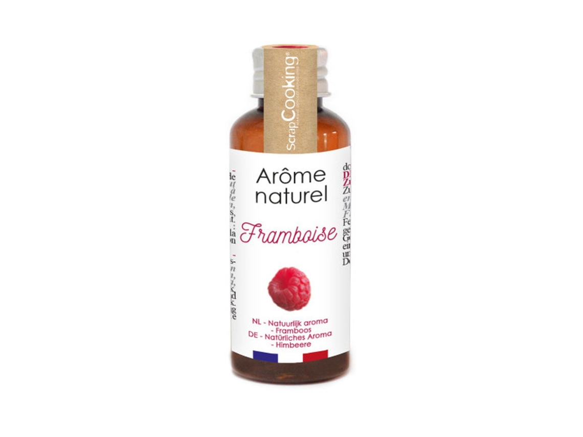 Saborizante alimentario líquido natural - Frambuesa 40 ml SCRAPCOOKING