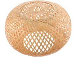 Lámpara Colgante De Bambú Tejido, Farol De Bambú, Estructura Calada, Adecuada Para La Sala De Estar.