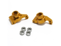 Rojo N.° 1/14 Accesorios De Mejora De Asiento De Rueda Trasera De Metal Para Piezas De Coche Rc Wltoys 144001 Eat14