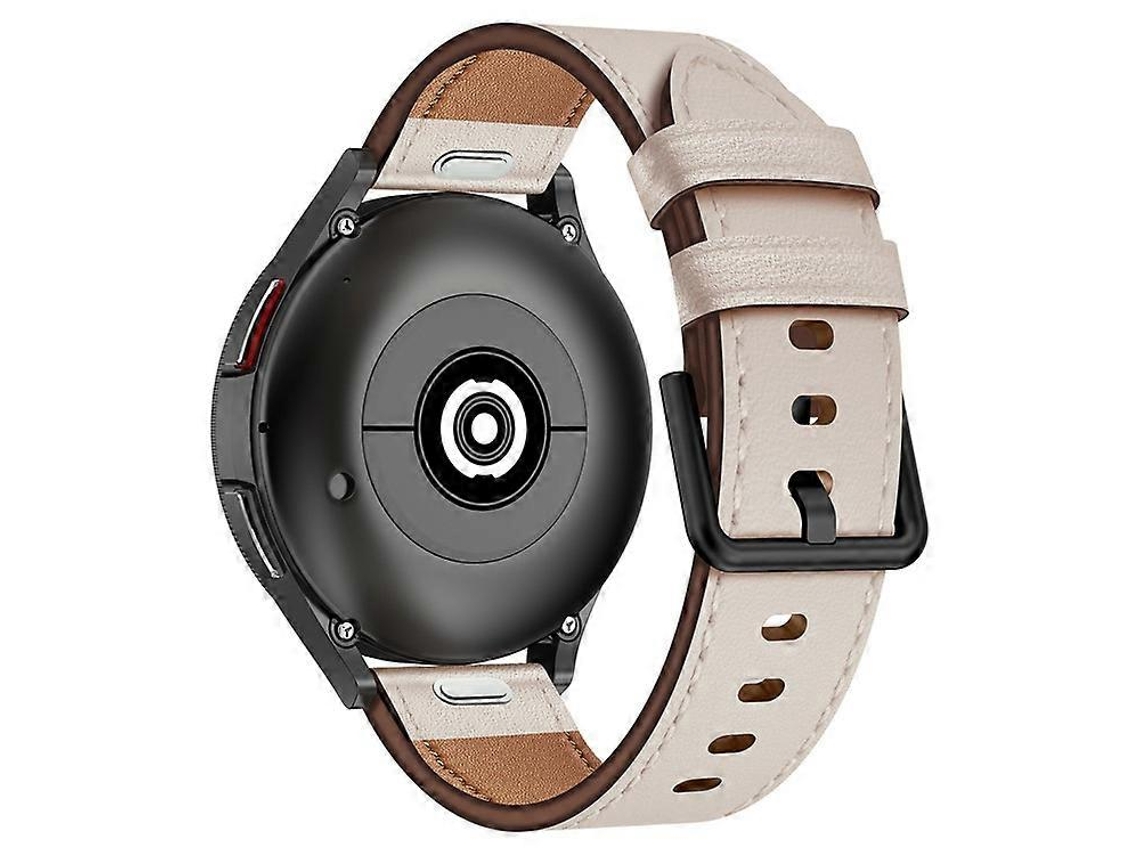 Correa de repuesto universal para reloj inteligente de 22 mm, capa superior de piel de vacuno, pulsera ajustable Ly Ebike