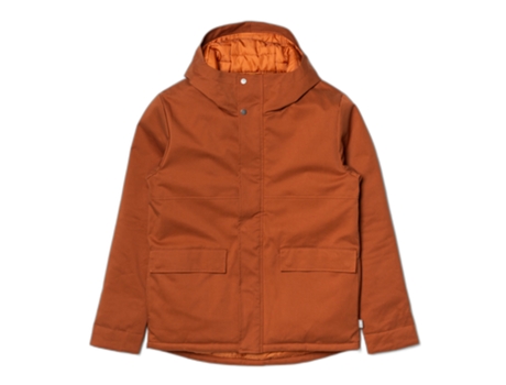 Parka REVOLUTION Corta Bordes Ocultos Naranja (S)