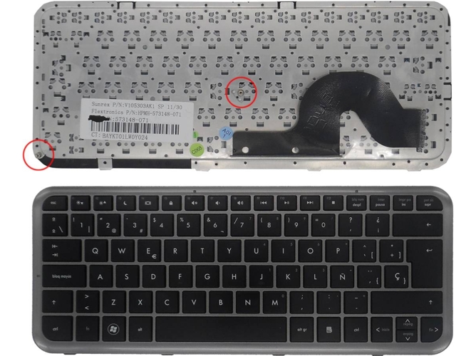 Teclado para Portátil HP Pavilion Dm3-1000 Dm3-2000