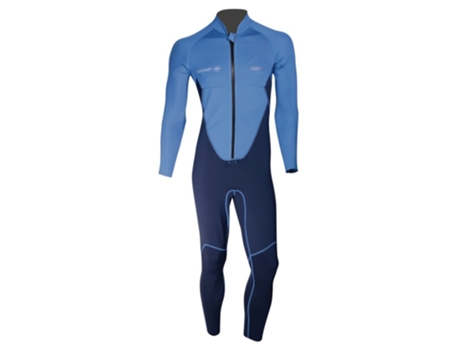 Traje de Hombre para Buceo BEUCHAT Cremallera Mm Azul (XS)