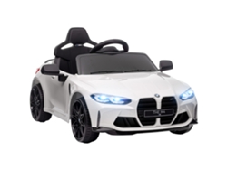 Coche Eléctrico Infantil Bmw M4 De 12 V Con Mando A Distancia Y Faros Blancos.