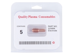 5 Electrodos Consumibles Para Cortadora De Plasma 220669 Para Máquina De Corte Max45