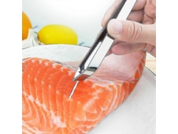 Pinzas De Acero Inoxidable Para Extraer Huesos De Pescado Herramienta De Cocina Clamp Pincel Retirador Gadget Pinza Plana
