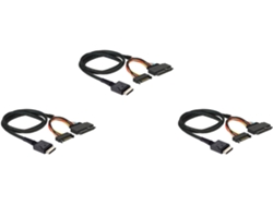 Cable Para Servidor Oculink Sff 8611 4i A Pcie Sff 8639 U 2 Nvme Sata 15p Macho (3x Gen 4)