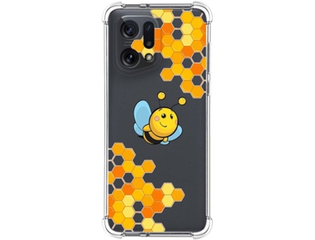 Carcasa para Oppo Find X5 5G TUMUNDOSMARTPHONE Dibujos Antigolpes Abeja Multicolor