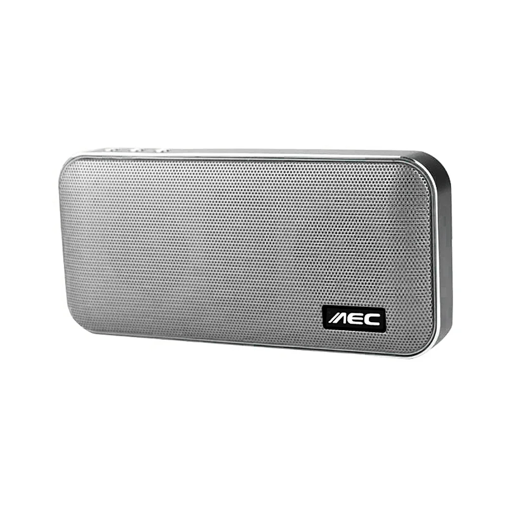 (blanco) Altavoz Bluetooth Con Banco De Energía Incorporado, Portátil, Ultrafino Y Mini Para Uso En Exteriores, Graves Potentes.
