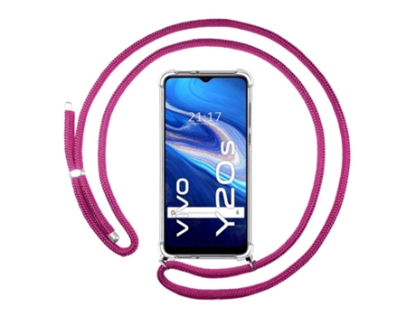 Carcasa Vivo Y20s / Y11s TUMUNDOSMARTPHONE Colgante Rosa