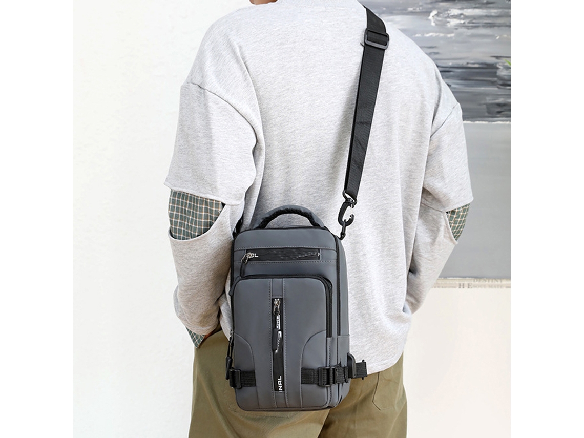 Mochila cruzada para hombre clearance