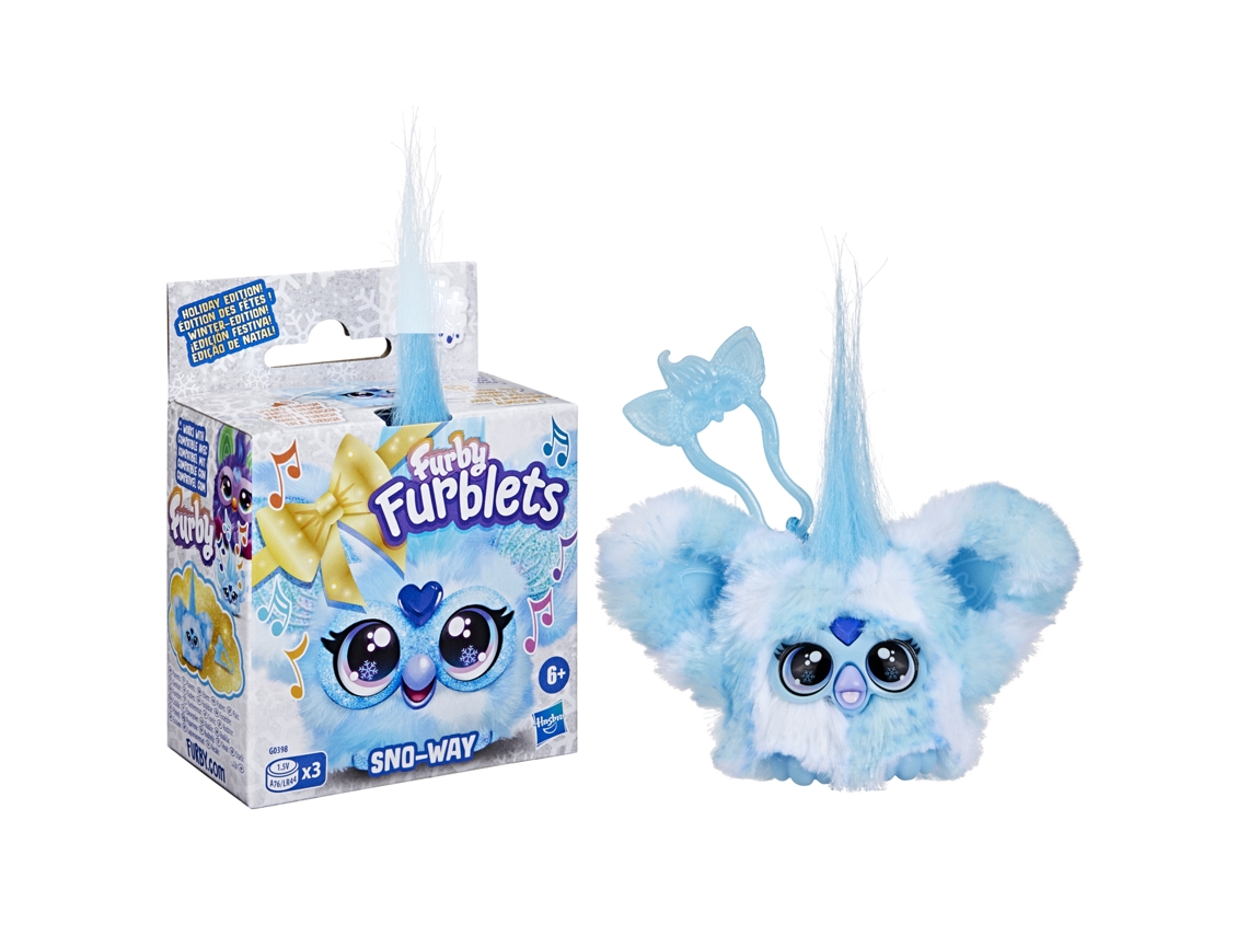 FURBY Furblets Sno-Way Edición Festiva Juguete creativo