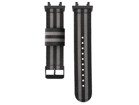 Correa de Reloj de Nylon para Huami Amazfit T-Rex 2 Negro Gris INF
