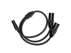 Cable Divisor Dual Xlr A 6.35mm De 1.6 Pies, Salida De Señal Precisa, Adaptador Estéreo