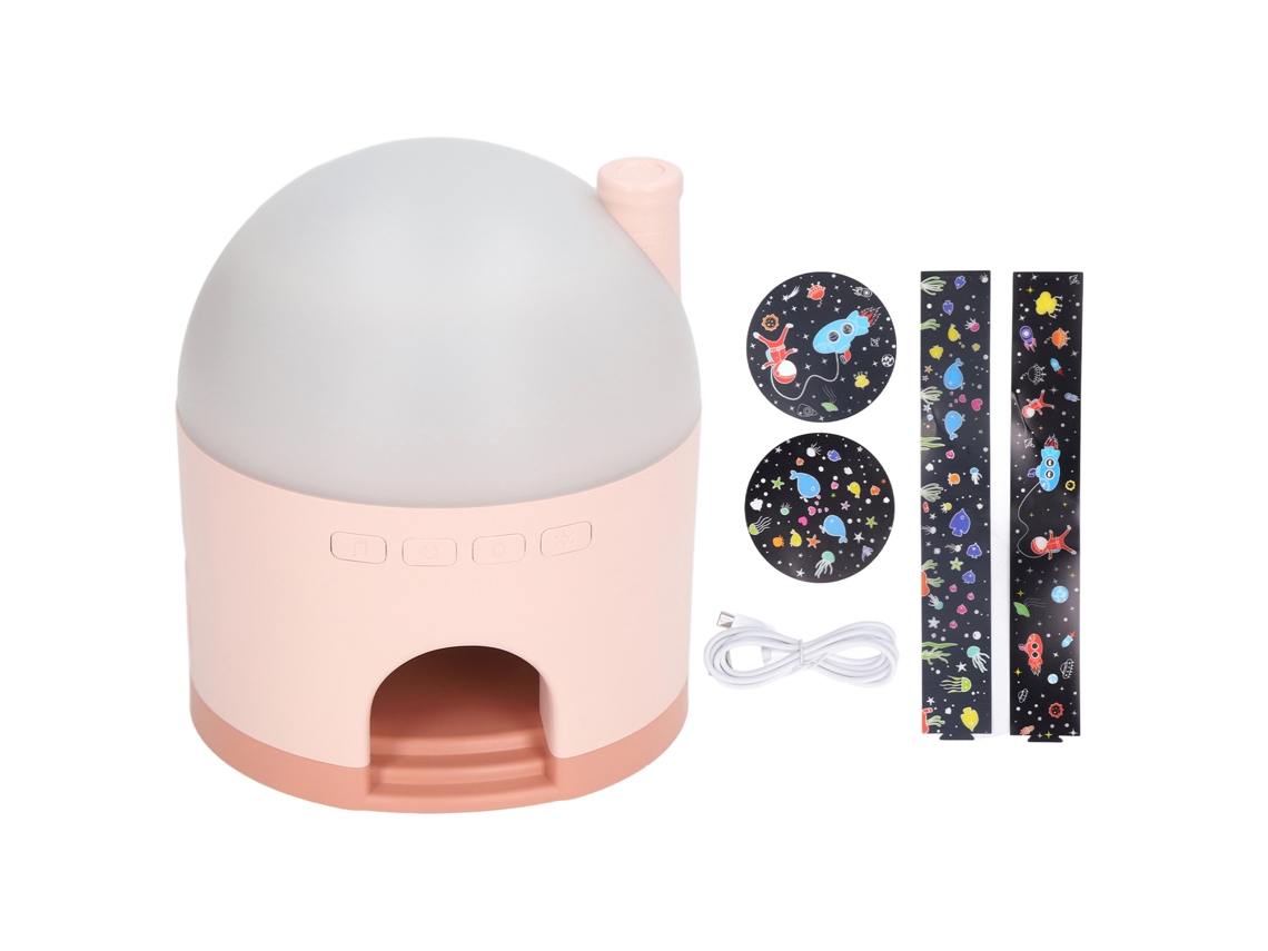 2026-lámpara Proyectora De Estrellas Luces Nocturnas Infantiles Dormitorio Romántico Rosa