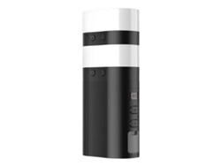 Bj-luz De Camping 2 Em 1 Magnética Desmontável Com Bateria 6000mah Power Bank Luz De Atmosfera Colorida Tela De Visualização Em Tempo Real